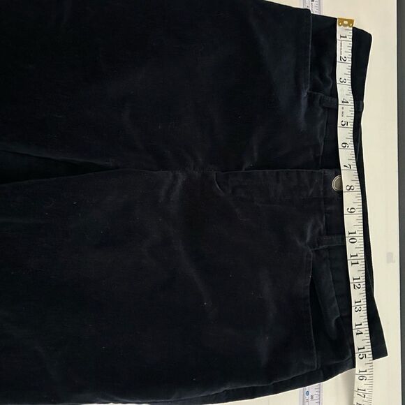 Christopher & Banks Navy Blue Velvet Style Pants Size 6 - Picture 8 of 10